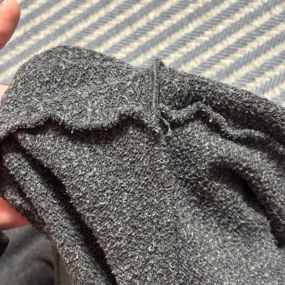Victoria’s Secret Dark Gray Markel Distressed Hem Joggers/ Sweatpants - Picture 8 of 8